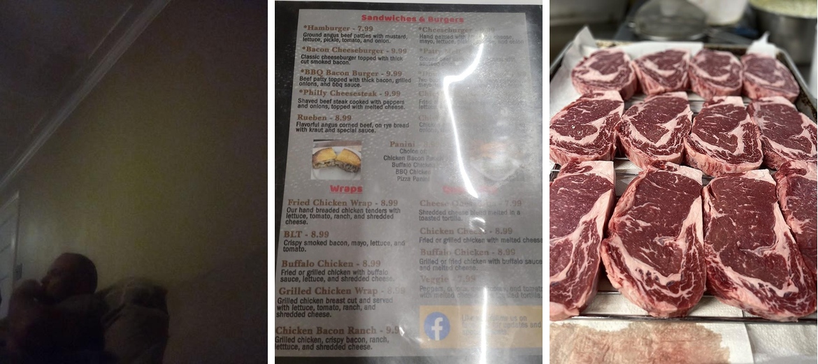 The Video Corner Cafe Menu